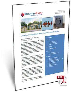 Underfloor Heating & Heat Pump At Jubilee House Bungalow