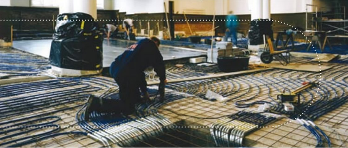 Water Underfloor Heating For Commercial Heating