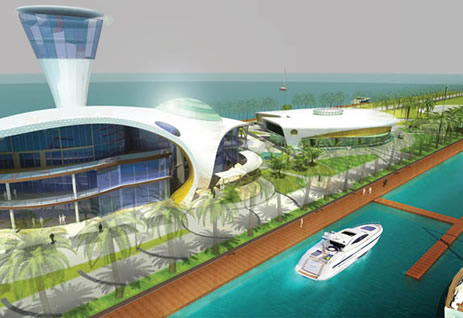 Underfloor Cooling Project for Yas Island Yacht Club, Abu Dhabi